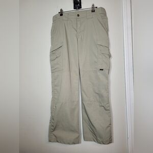 Tru-Spec Beige Tactical Rip Stop Cargo Pants sz 8 / 30